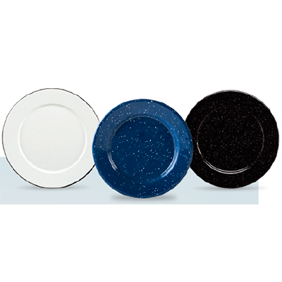 PLATO PLANO CON ALA BLANCO 26CM